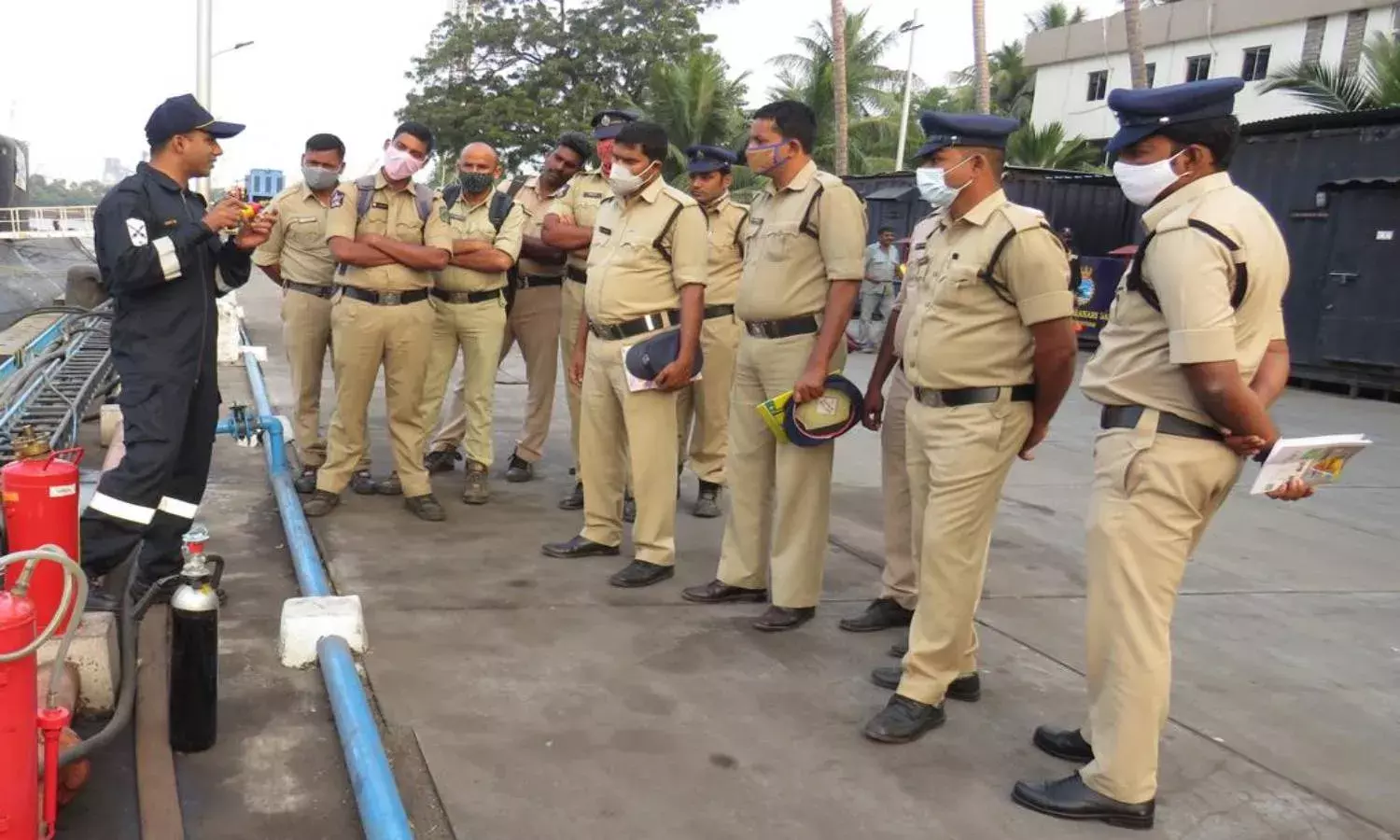 ENC hosts 5-day training for 15 marine police officers from eight coastal districts