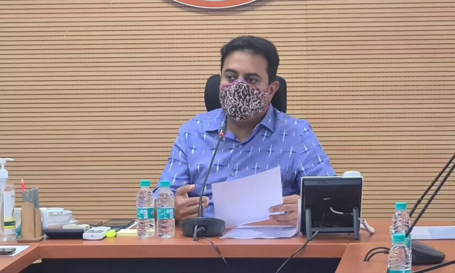 Make `TsbPASS one-stop solution for all building approvals: KTR to officials