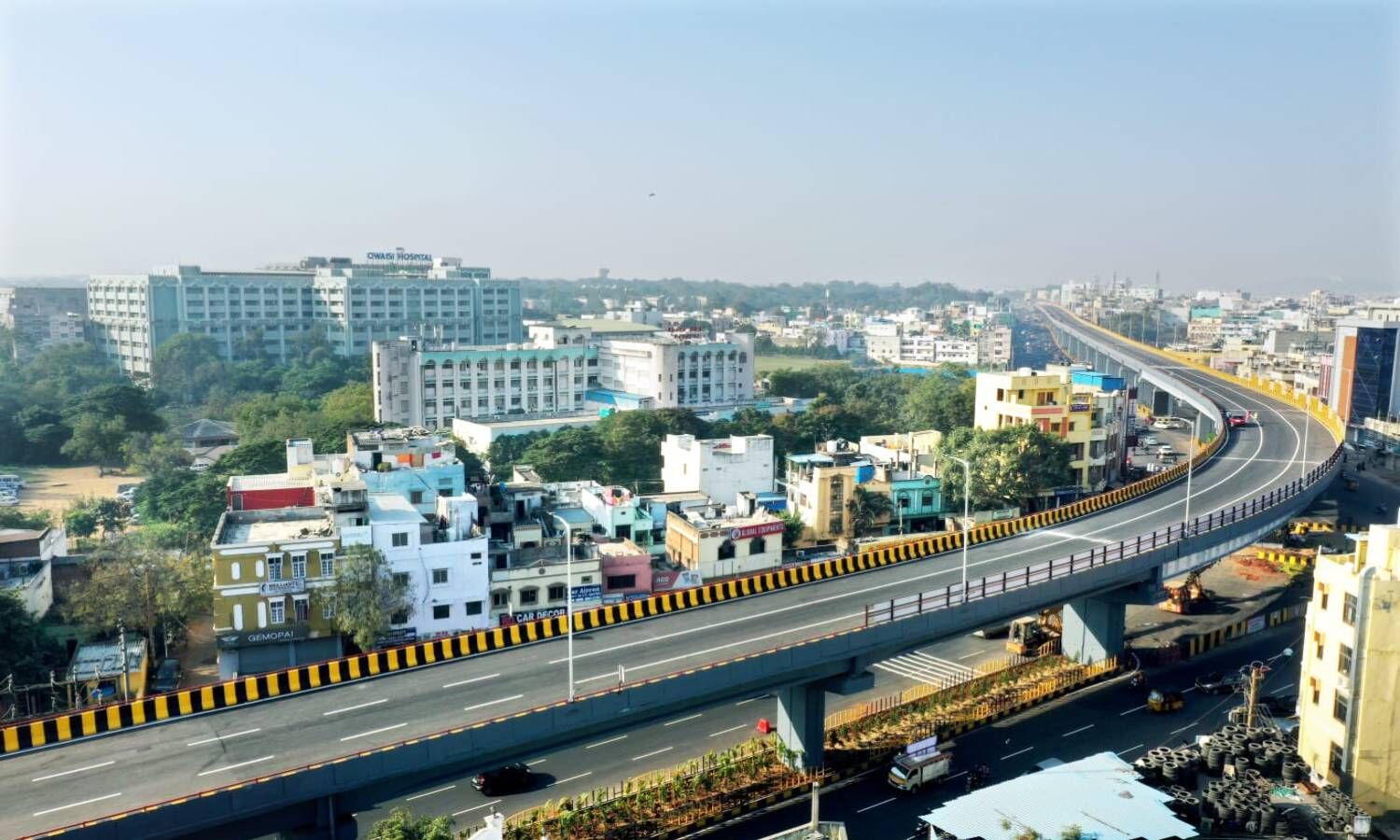 1.36-km flyover at Owaisi junction inaugurated, named after APJ Abdul Kalam