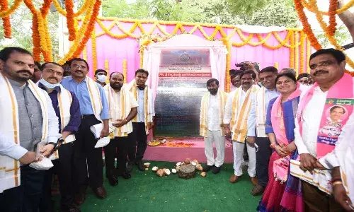 KTR lays foundation for IT Hub in Nalgonda