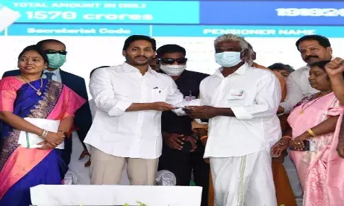 Pension Kanuka launched in AP, amount hiked to Rs.2,500 per month