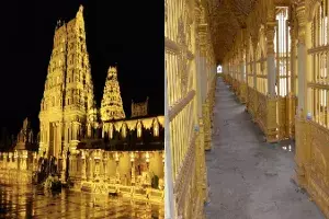 Yadagirigutta temple: 125 kg gold required for Vimana Gopuram plating; 2.5 kg received Yadagirigutta temple: 125 kg gold required for Vimana Gopuram plating; 2.5 kg received
