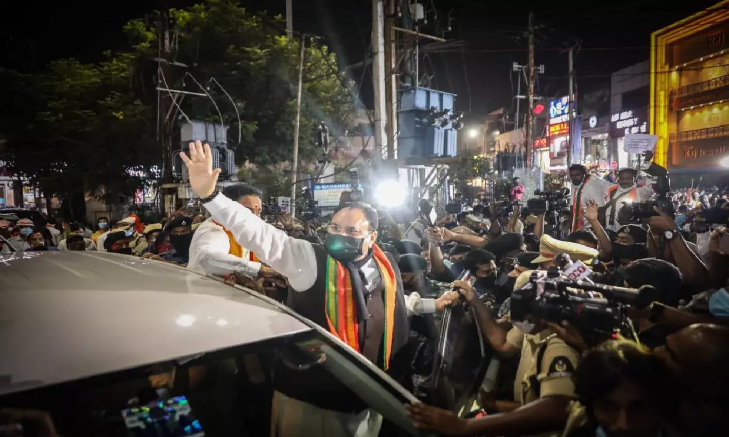 KCR has lost mental balance; anti-democratic forces ruling Telangana: Nadda