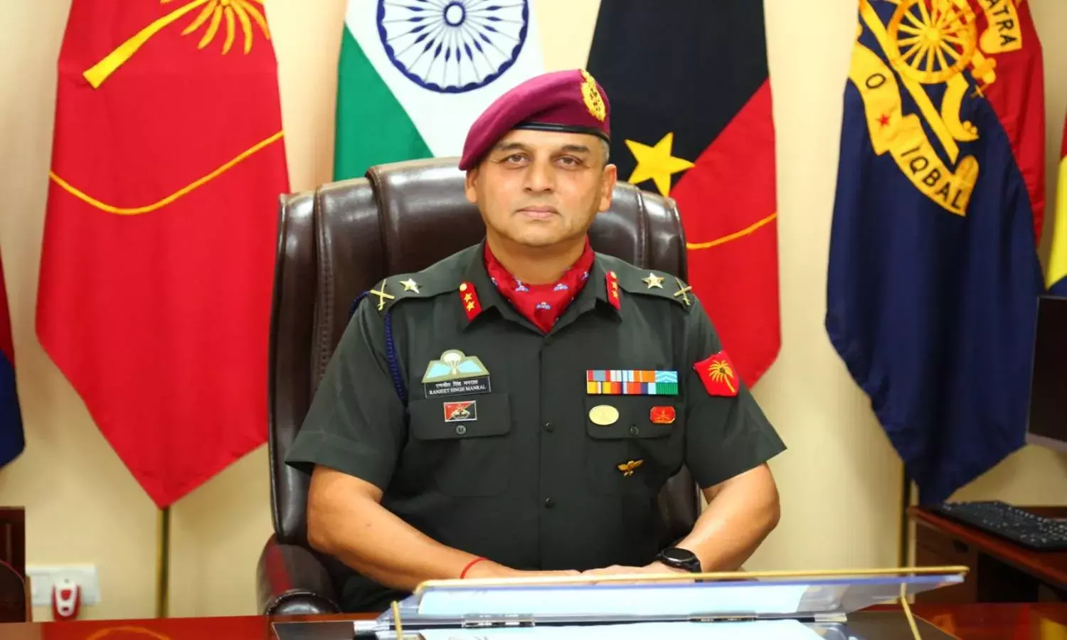 Major Gen. Ranjeet Singh Manral takes over as GOC of TASA