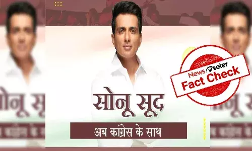 Fact Check: Sonu Sood has not joined Congress, viral claims are false