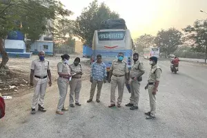 AP conducts drive to check violations by private buses during Sankranti AP conducts drive to check violations by private buses during Sankranti