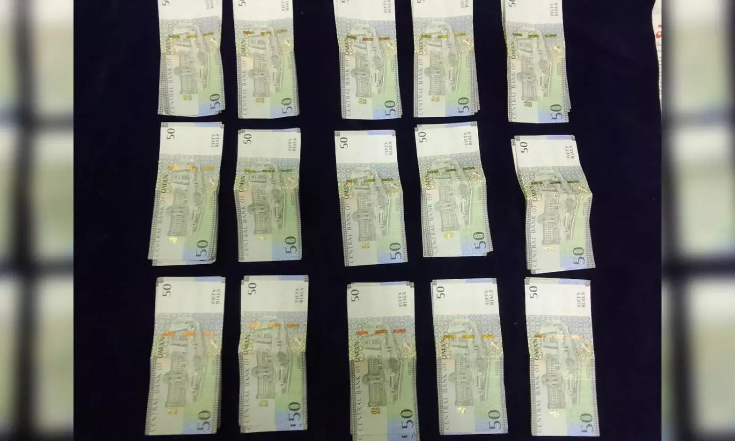 Passenger caught trying to smuggle Oman Riyals worth Rs. 5.17L at RGIA