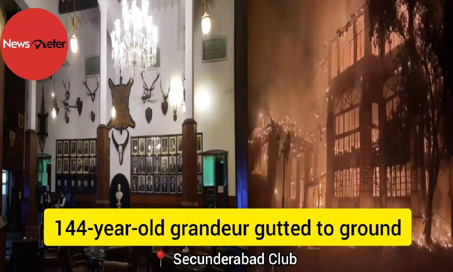 144-year-old iconic Secunderabad Club gutted down in fire