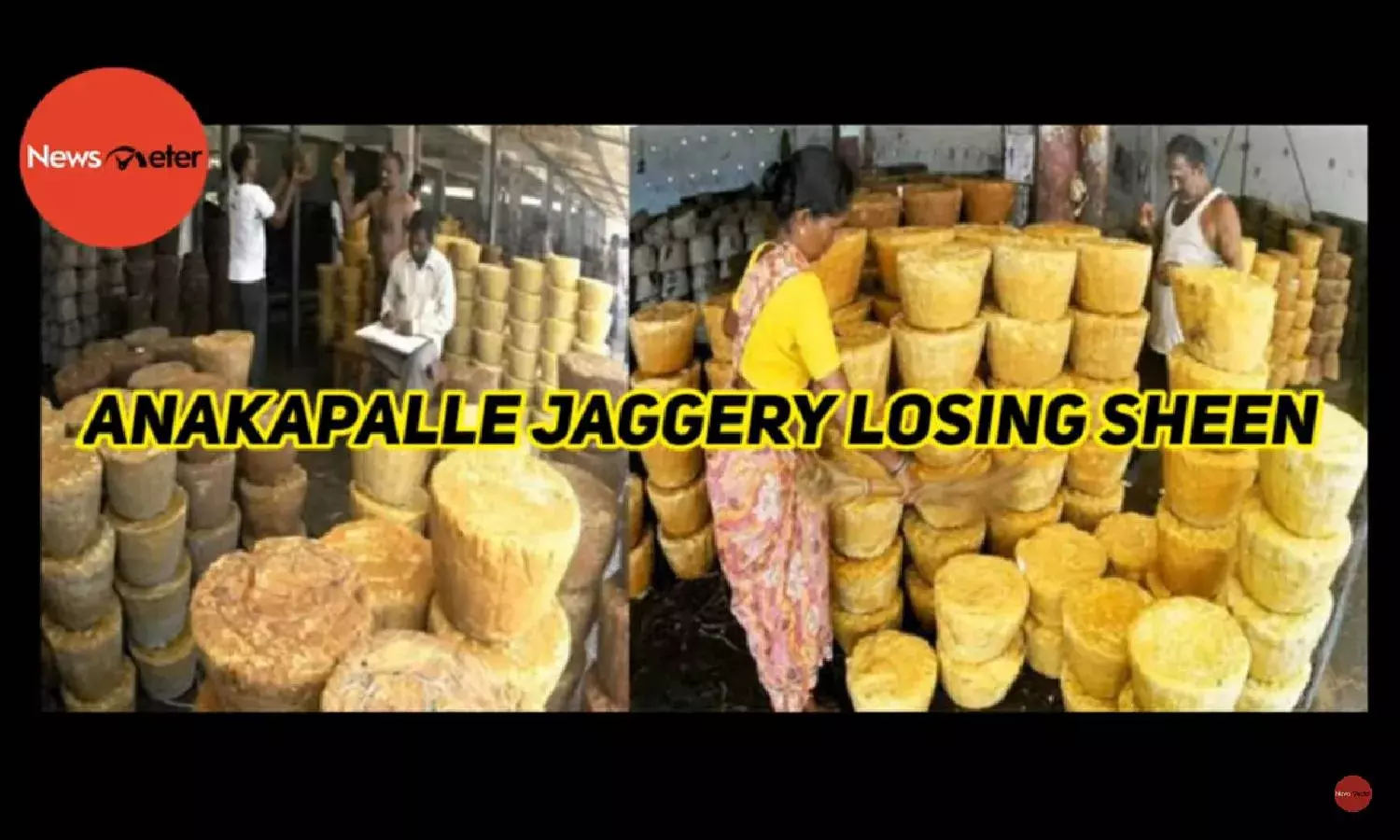 Anakapalle jaggery losing sheen: Using chemicals, artificial colors bring bad name
