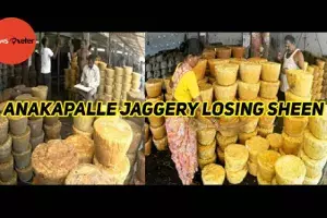 Anakapalle jaggery losing sheen: Using chemicals, artificial colors bring bad name Anakapalle jaggery losing sheen: Using chemicals, artificial colors bring bad name