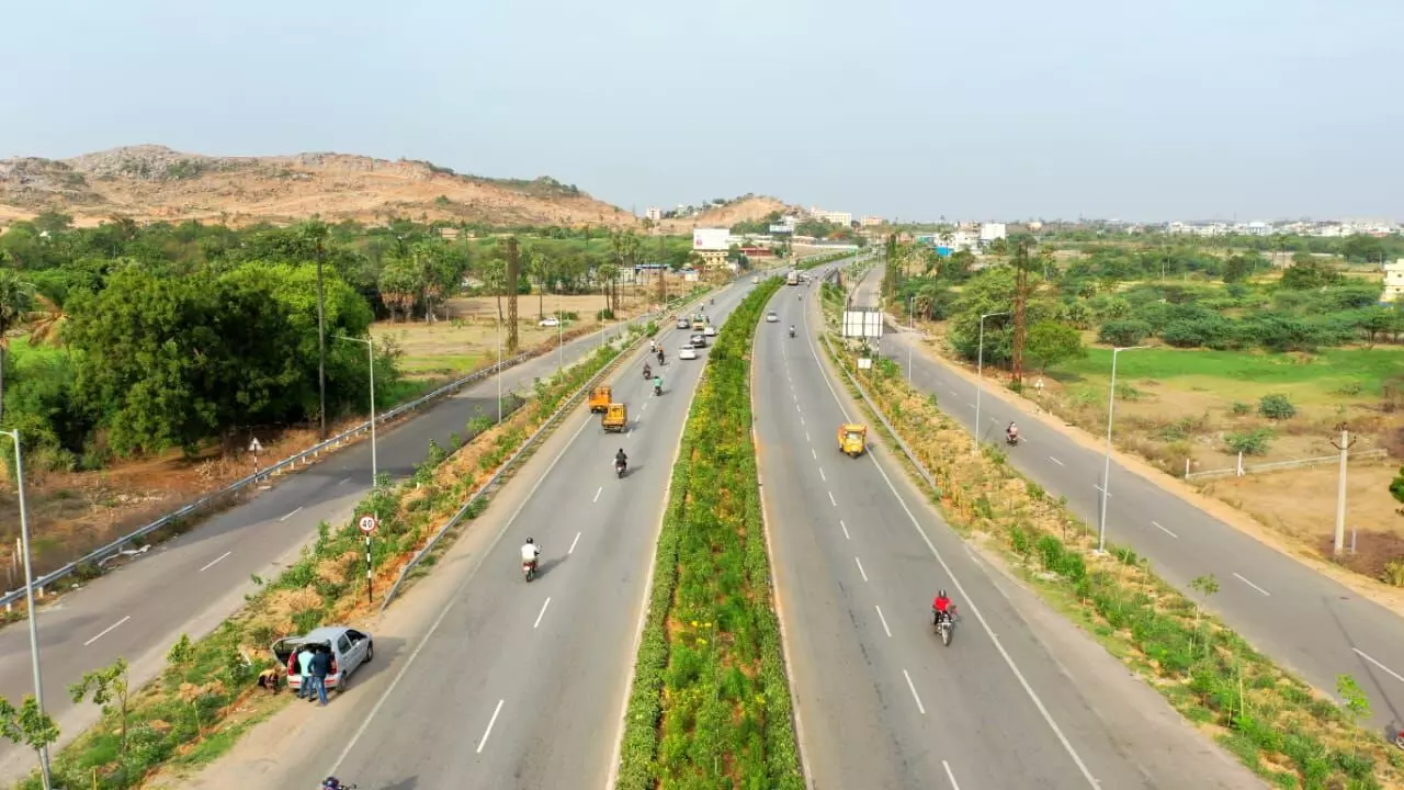 Image of Nehru ORR - Outer Ring Road Hyderabad-VQ391782-Picxy