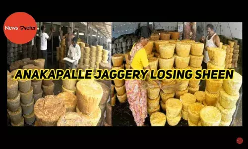 Anakapalle jaggery losing sheen: Using chemicals, artificial colors bring bad name