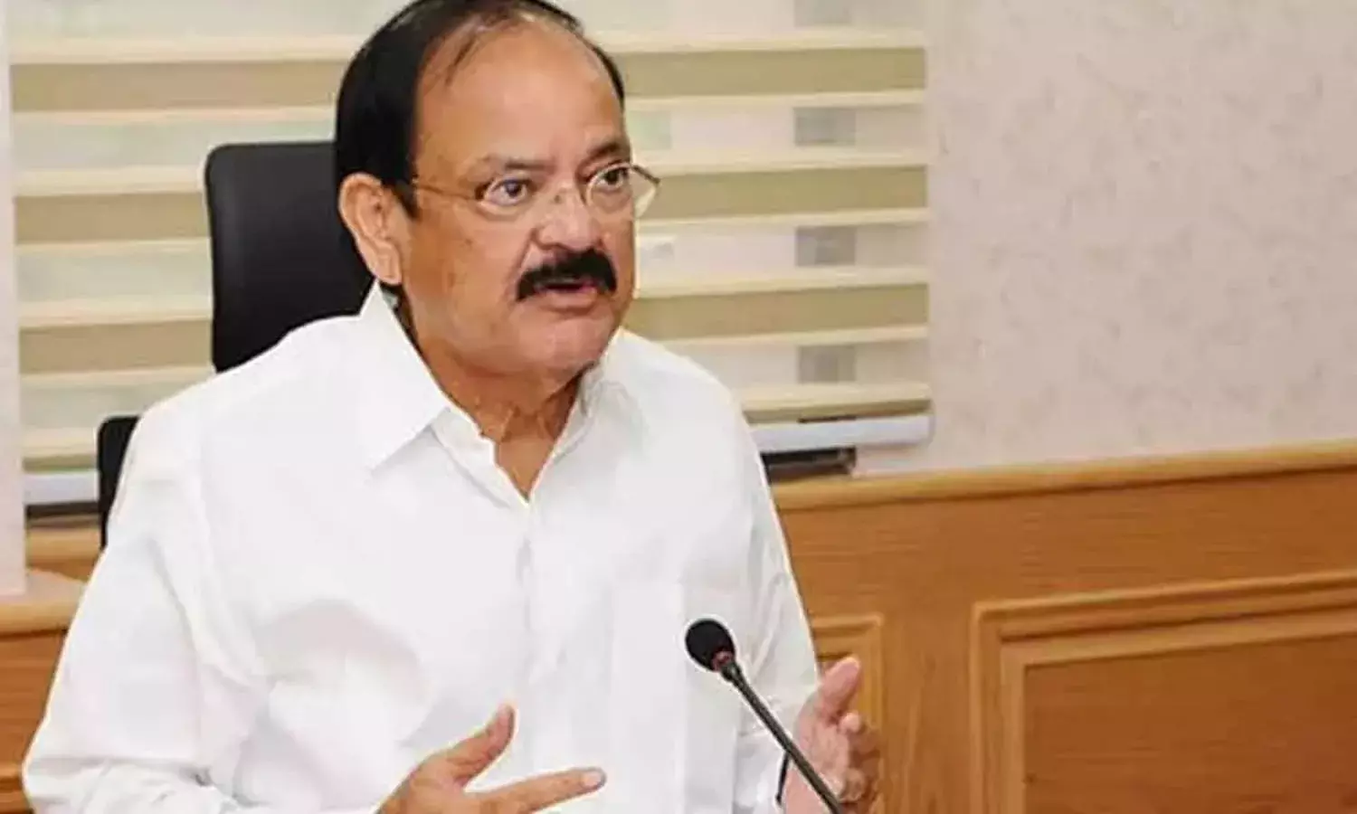 Vice-President Venkaiah Naidu tests positive for COVID-19 during stay in Hyderabad