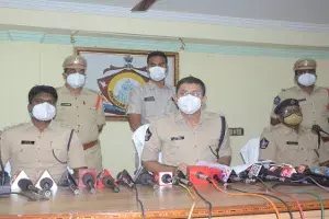 Three held for shooting sarpanch in Srikakulam Three held for shooting sarpanch in Srikakulam