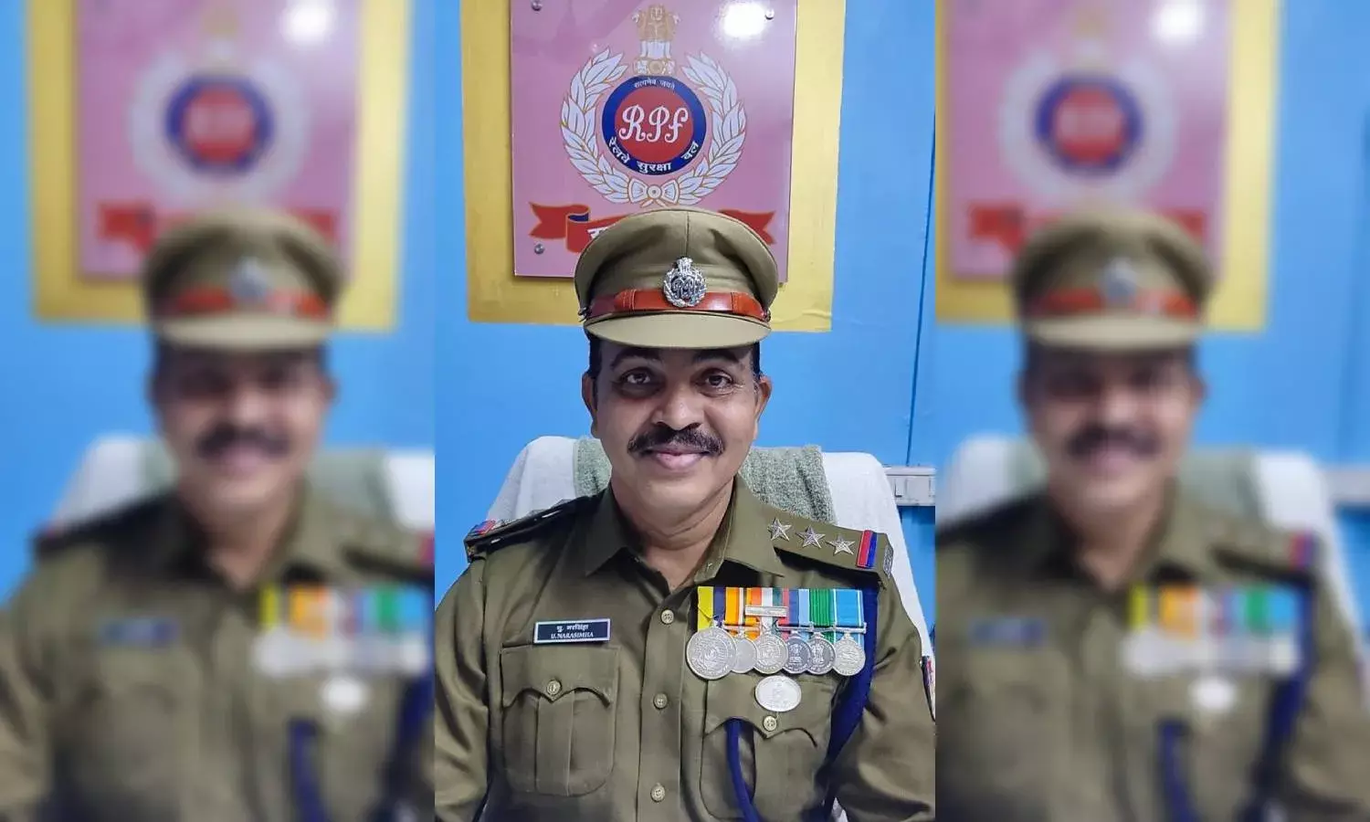 Messiah of passengers: Secunderabad Railways inspector U Narasimha awarded Presidents Police Medal