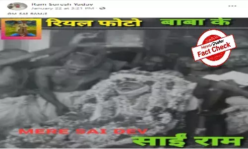 Funeral of Ramana Maharshi passed off as last rites of Shirdi Sai Baba