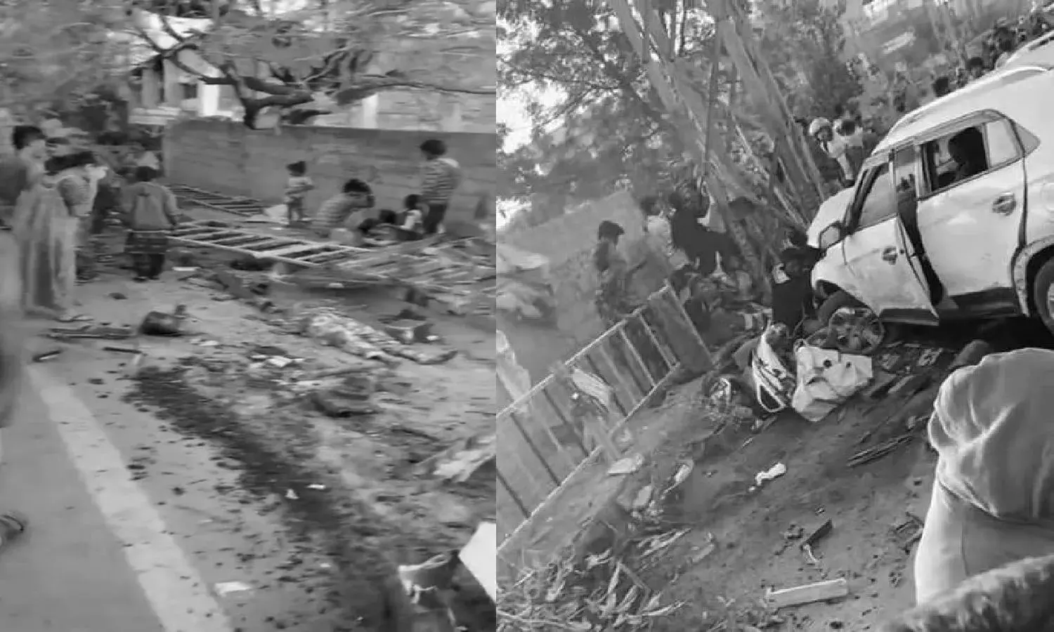 Karimnagar tragedy: 4 killed, 3 injured after car ploughs into hutments