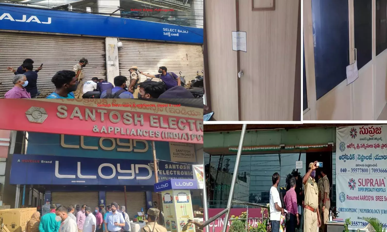 GHMC seals 4 more commercial establishments for pending dues