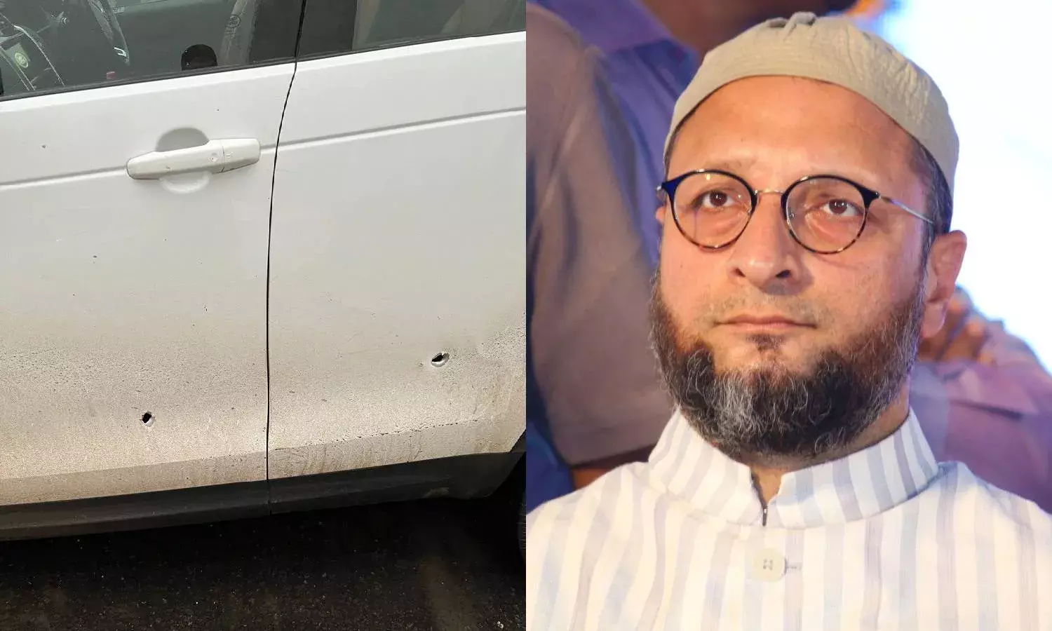 Shots fired at Asaduddin Owaisis car in UP, MP escapes unhurt