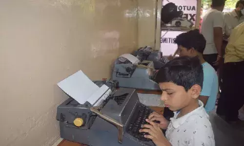 Successive generations retype a bygone era in Azampuras 54-year-old typewriting institute