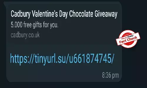 Fact Check: Is Cadbury giving away free chocolates on Valentines Day?