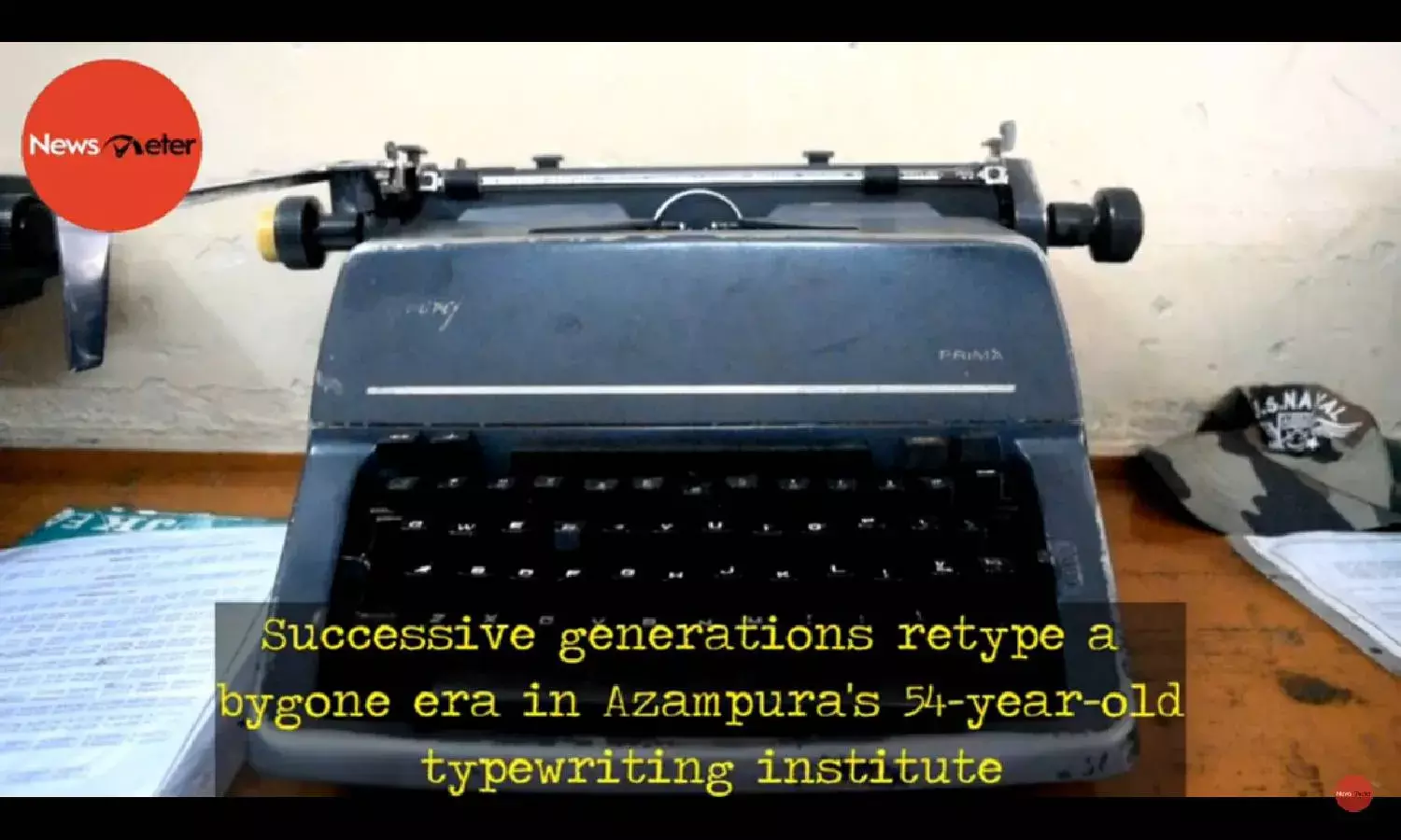 Successive generations retype a bygone era in Azampuras 54-year-old typewriting institute