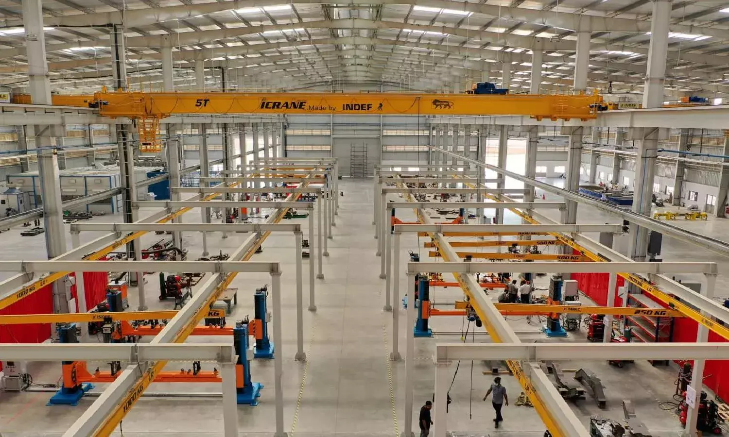 Countrys largest private rail coach factory ready for inauguration at Kondakal