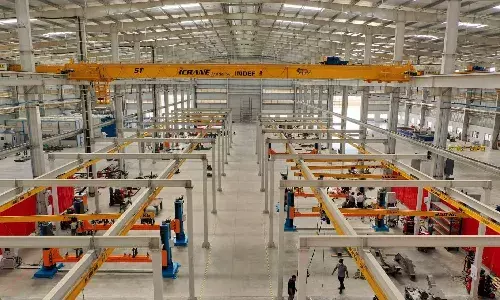 Countrys largest private rail coach factory ready for inauguration at Kondakal