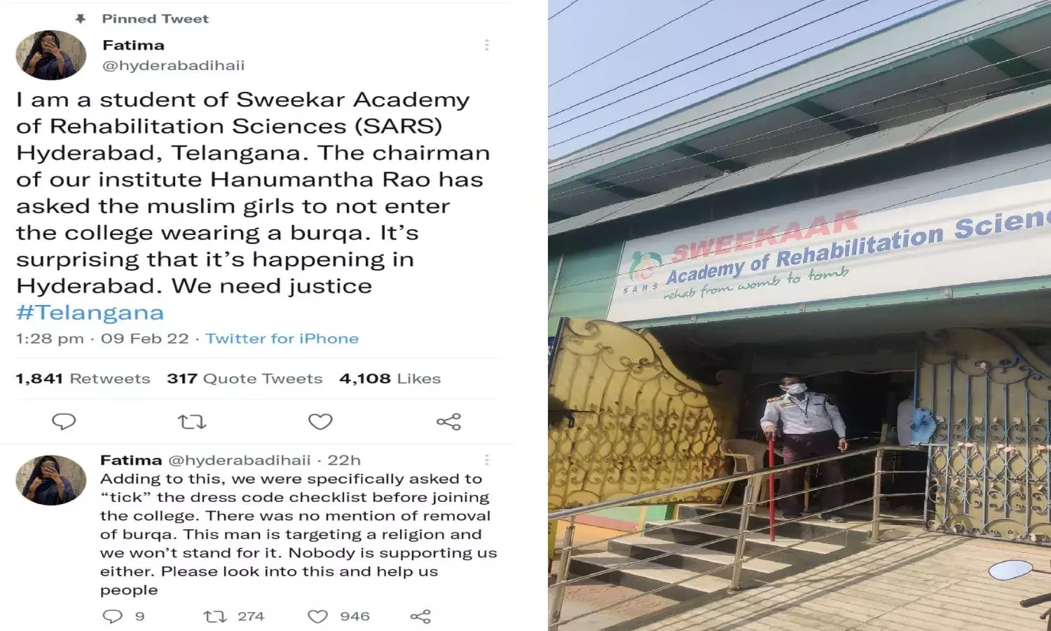 No discrimination: TS Intelligence sleuths question SARS management after burqa tweet