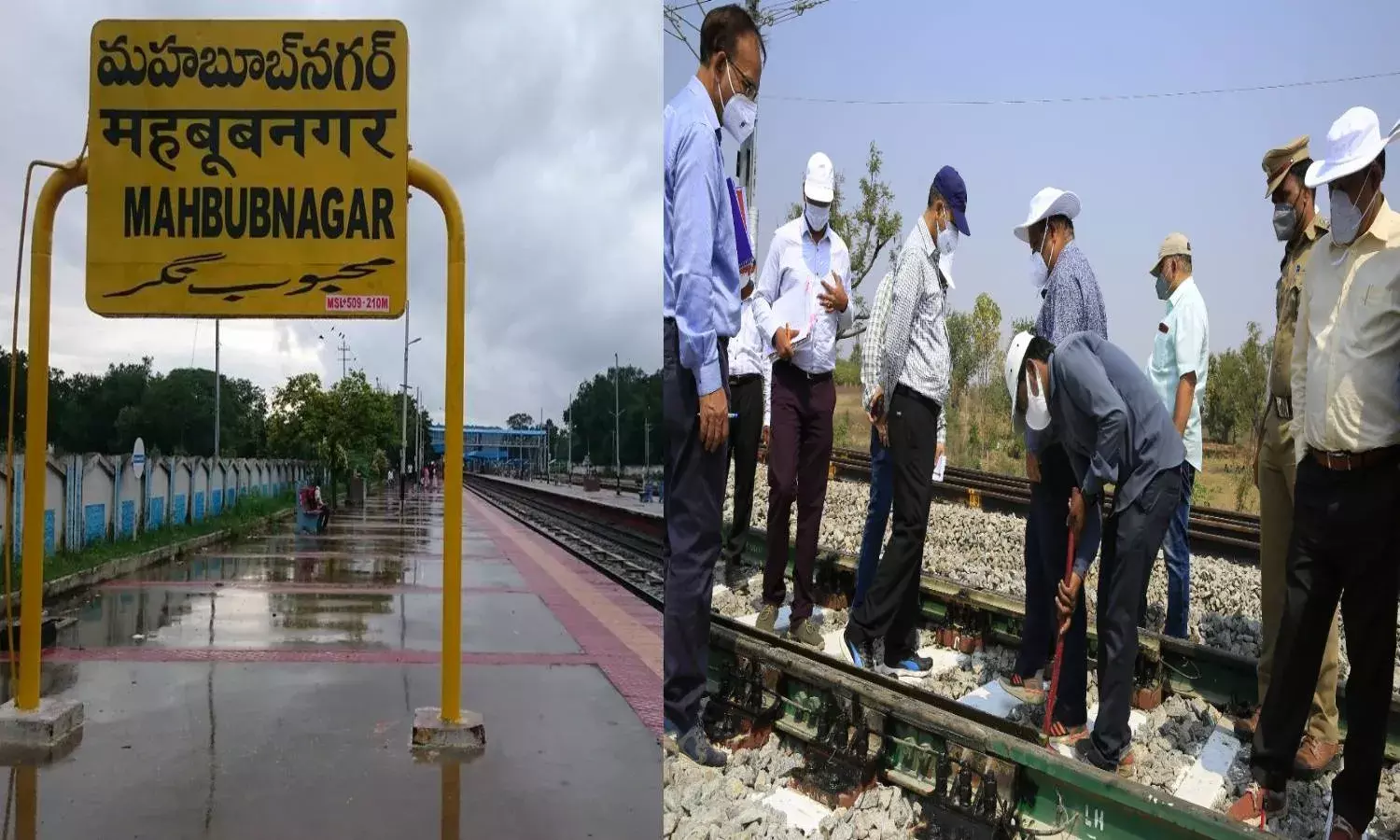 Doubling of 10.45 km Mahabubnagar-Divitipalli railway line completed