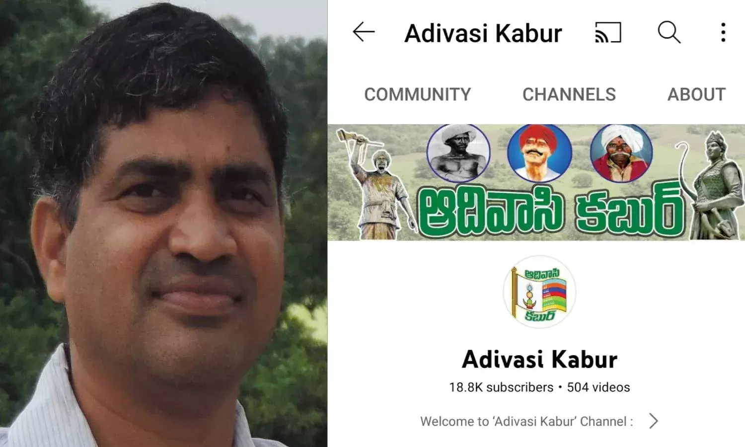 Adivasi Kabur: Journalist Srinivas preserves tribal culture, empowers them through his YouTube channel