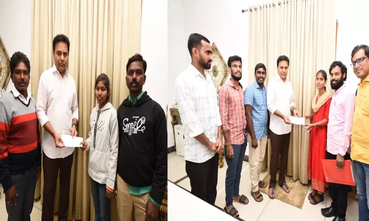 KTR comes to aid of 2 TSWREIS medical students struggling to pay fees