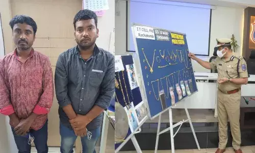 2 men from WB held for series of burglaries in Hyderabad