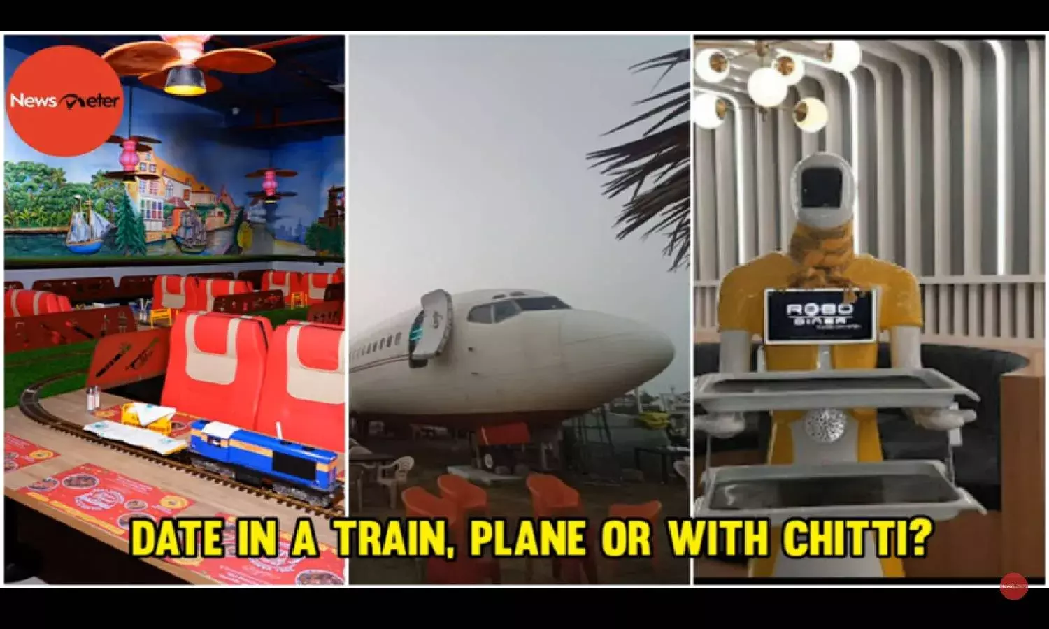 Date in a train, plane or with Chitti?