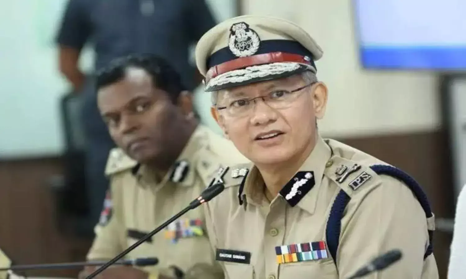 Why was Andhra DGP transferred?