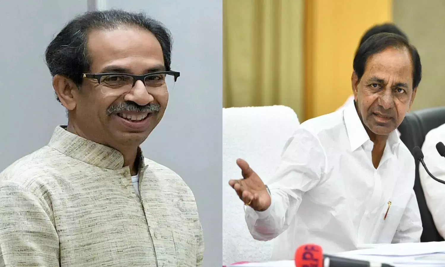 Is KCR stitching a third front? Maha CM calls up Telangana counterpart