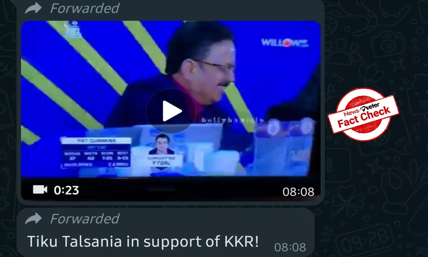 Fact Check: Is the man in viral video Bollywood actor Tiku Talsania?