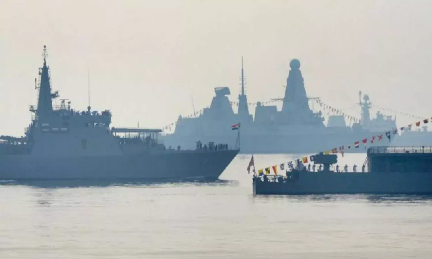 Tight security in Vizag for Presidents Fleet Review, naval exercise Milan