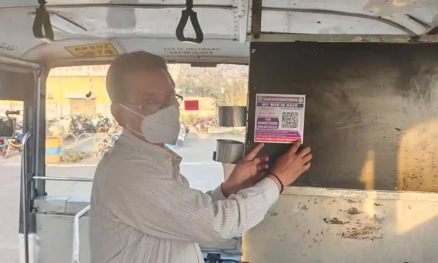 My Bus is Safe: TSRTC launches pilot programme in 40 buses