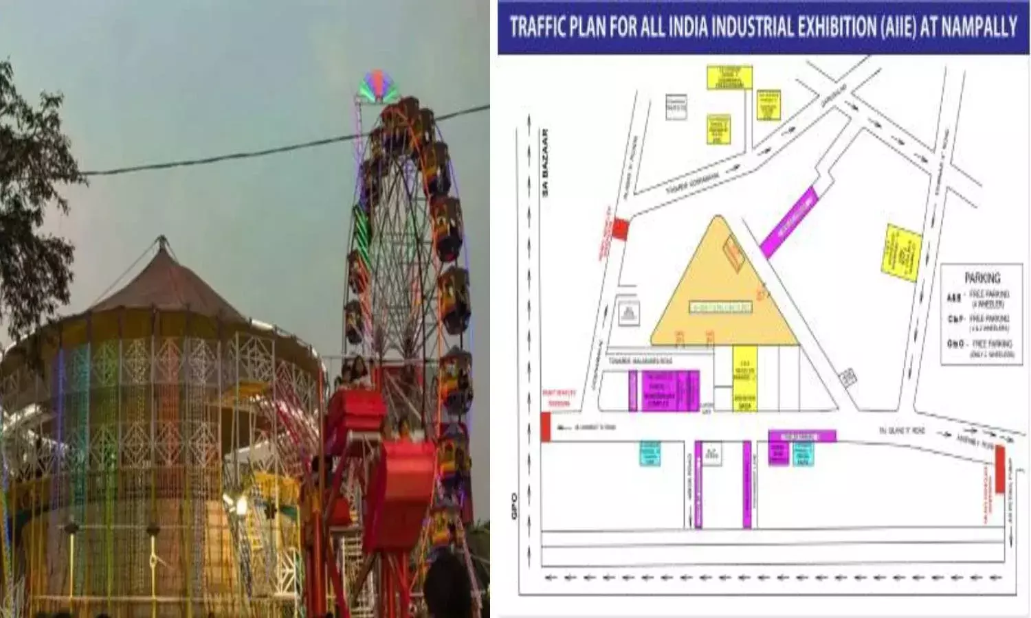 Numaish: Check out traffic diversions before commuting in Hyderabad