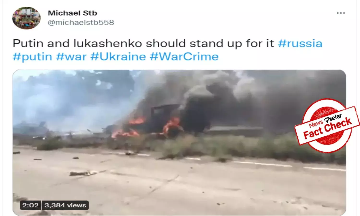 Fact Check: 2014 video falsely linked to ongoing Russian invasion of Ukraine