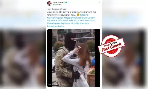 Fact Check: Clip from 2017 documentary shared as Ukrainian soldiers leaving for war