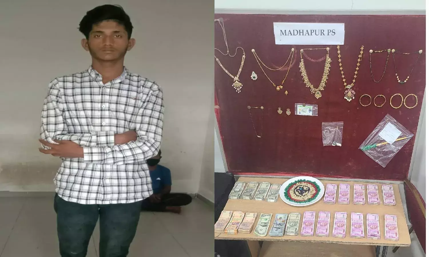 19YO student held for robbing Madhapur home, stealing Rs. 20L