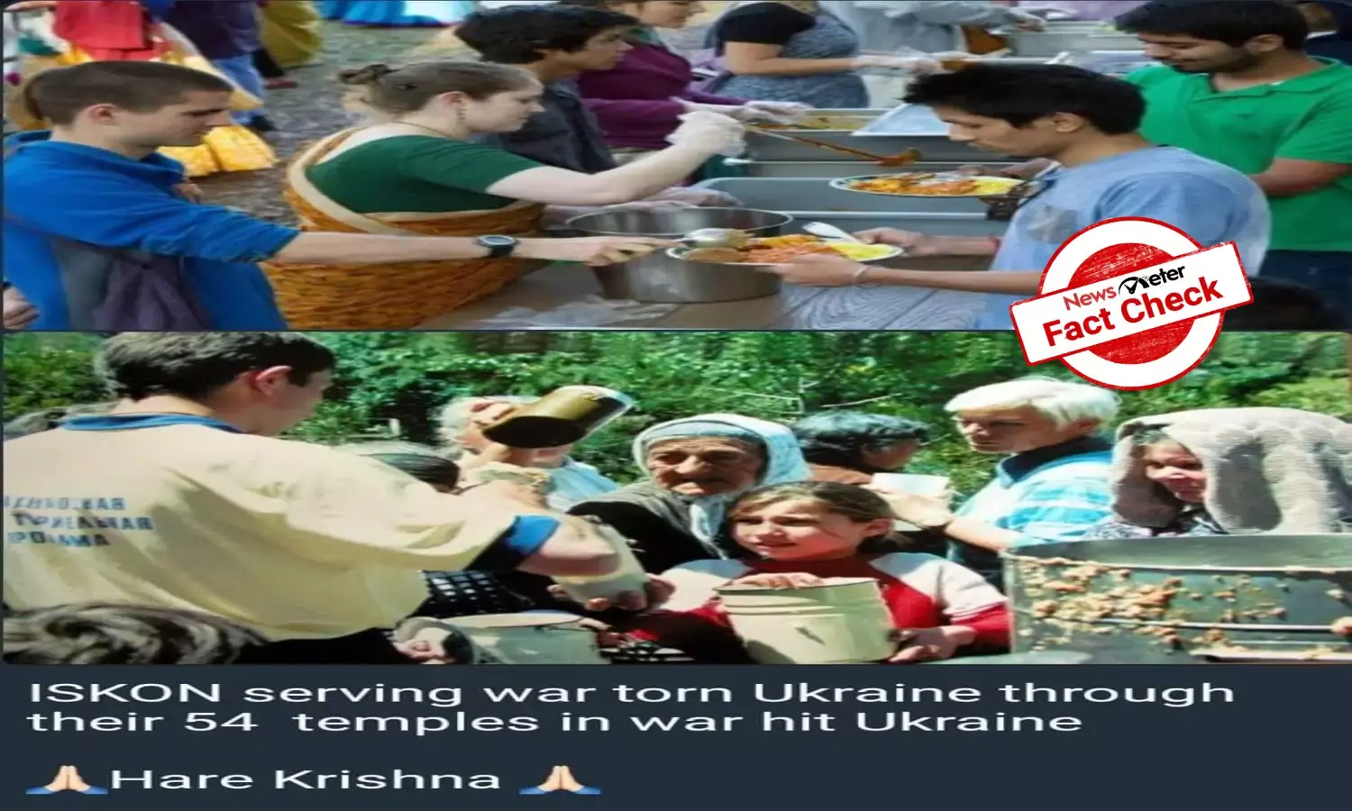 Fact Check: Old pictures of ISKCON volunteers falsely linked to Ukraine crisis