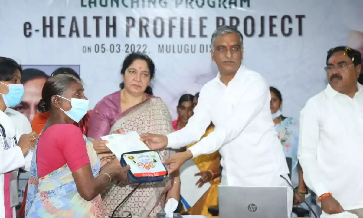 Telangana Health Profile: Pilot project launched in Mulugu, Sircilla