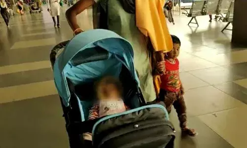 Now, grab a Baby Trolley at Mahatma Gandhi Bus Station