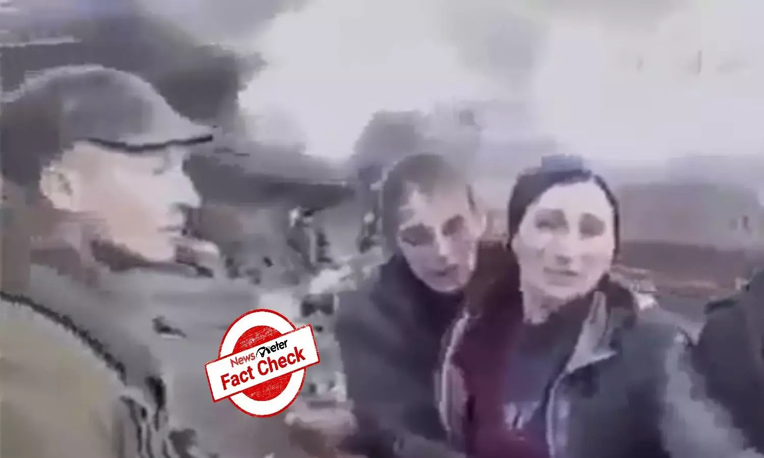 Fact Check: Movie clip shared as Ukrainian soldiers killing elderly during Chechen war
