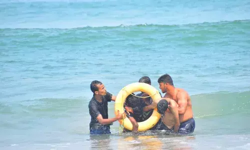 Birthday boy among two drowned in Rushikonda Beach in Vizag