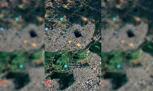 Shah Hatim Talab: Once a mirror for Golconda Fort but now choked by garbage