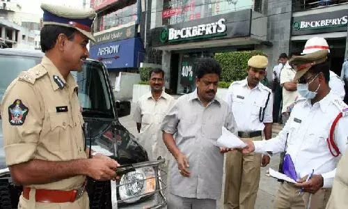 Hyderabad traffic police targets 300 Cr revenue through one-time discount